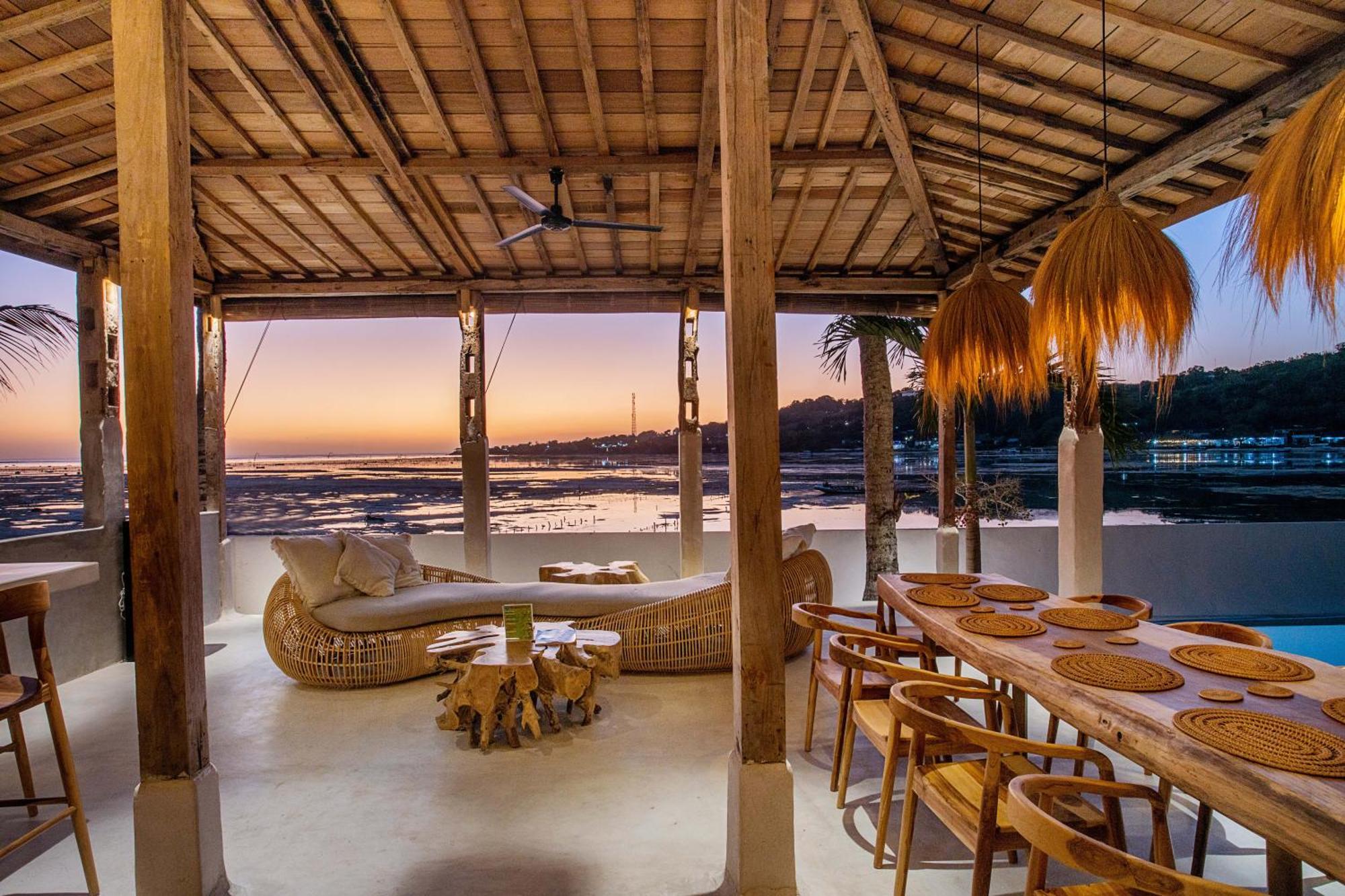 Sunset House Ceningan, 10 Person Beachview Private Villa Lembongan Exterior foto