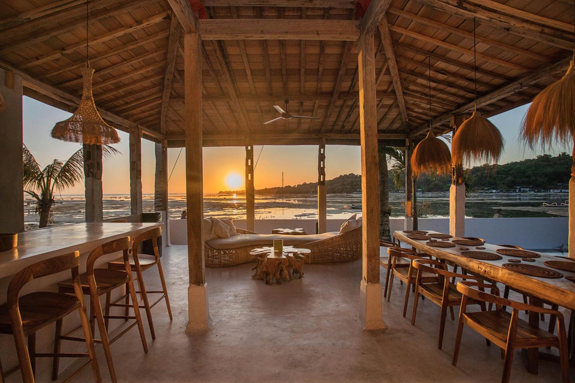 Sunset House Ceningan, 10 Person Beachview Private Villa Lembongan Exterior foto