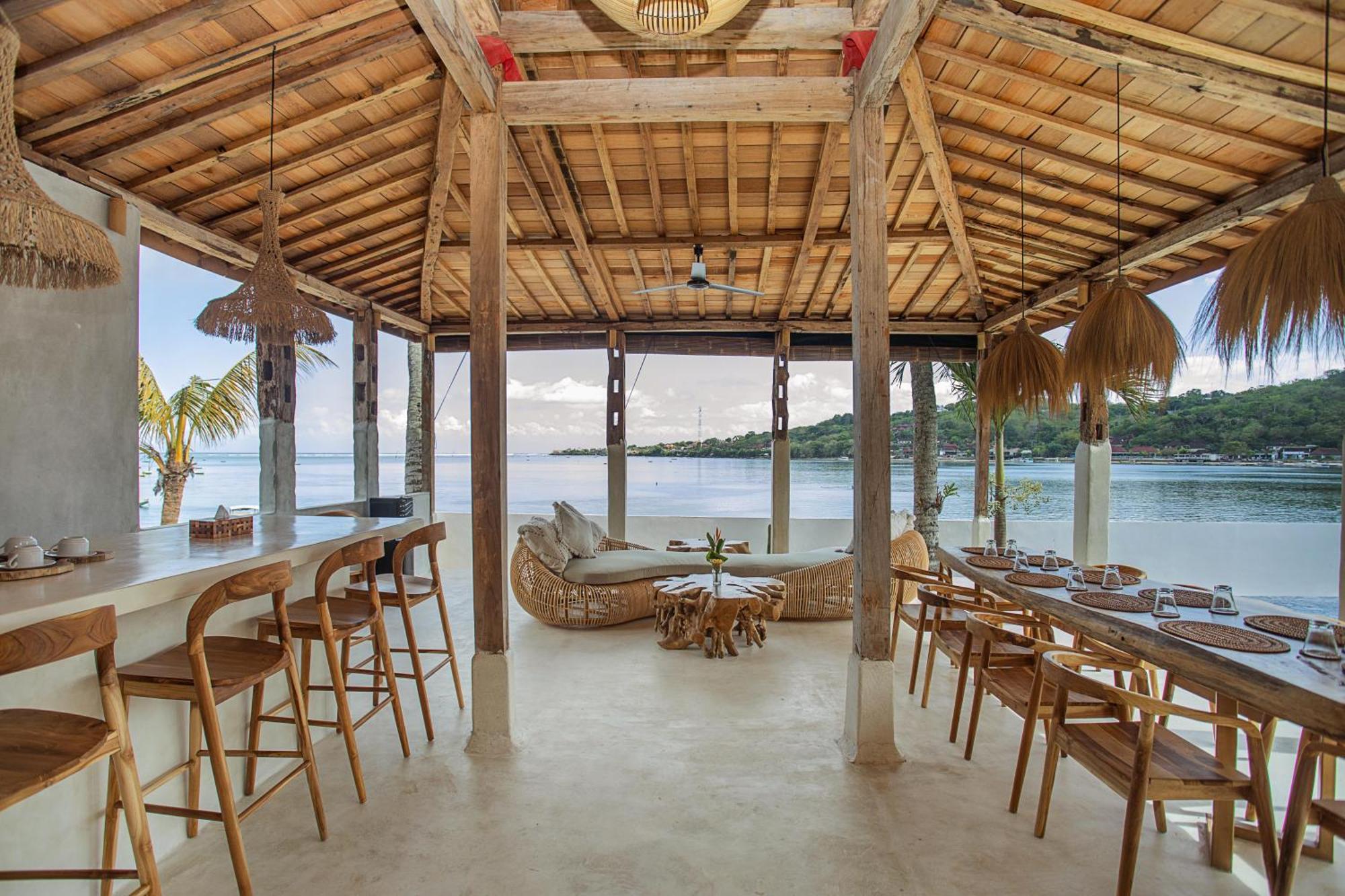 Sunset House Ceningan, 10 Person Beachview Private Villa Lembongan Exterior foto