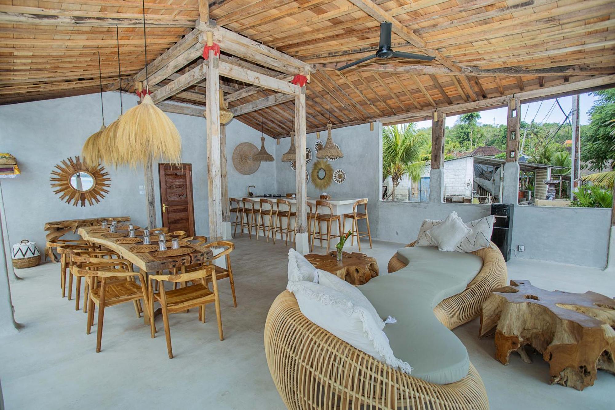 Sunset House Ceningan, 10 Person Beachview Private Villa Lembongan Exterior foto