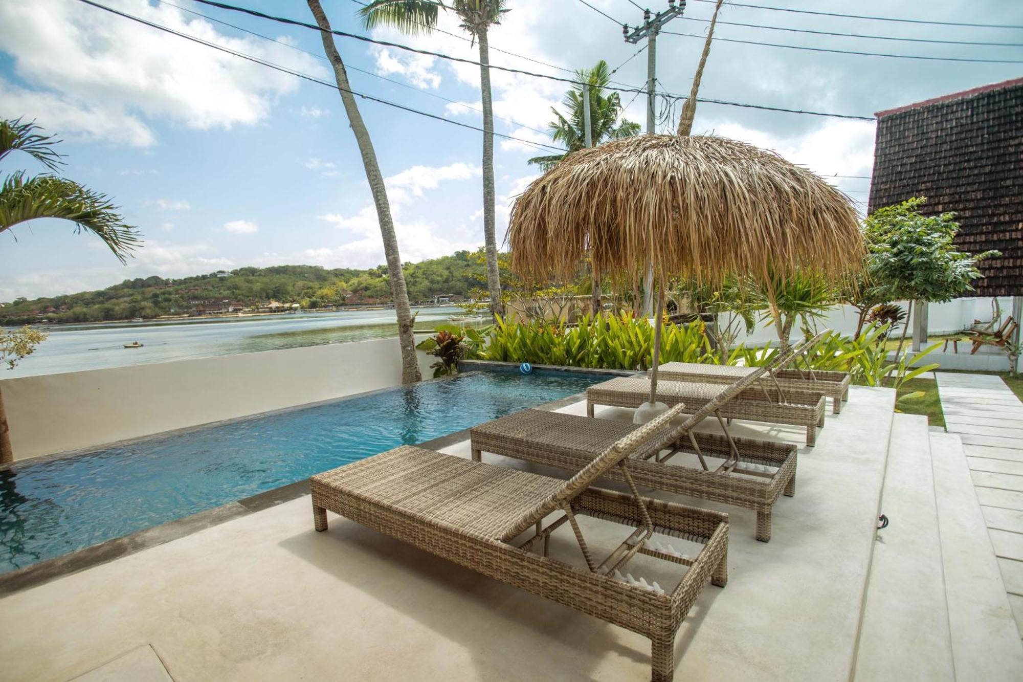 Sunset House Ceningan, 10 Person Beachview Private Villa Lembongan Exterior foto